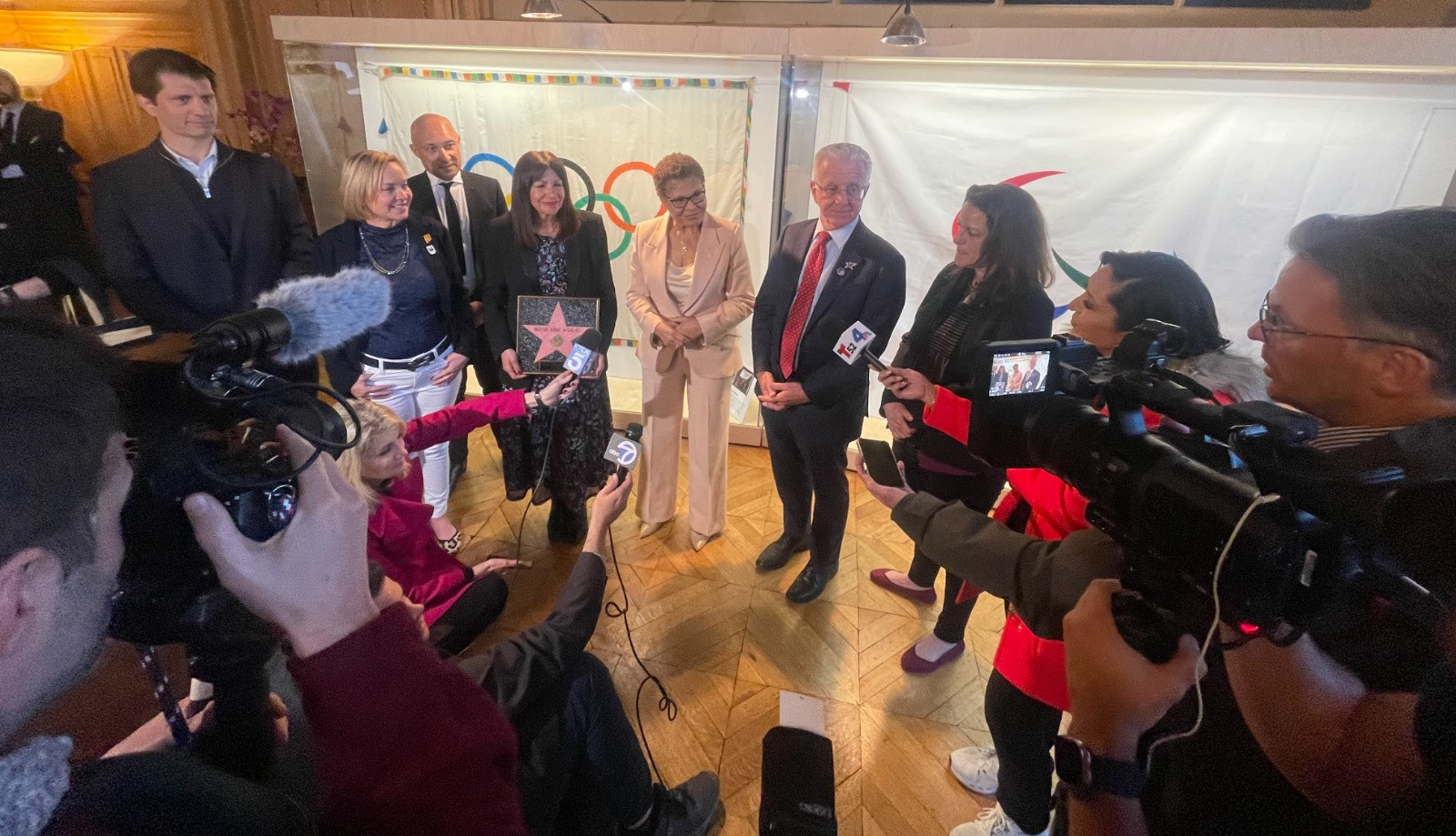 Los Angeles Mayor's trip to Paris in preparation for LA28 Olympics