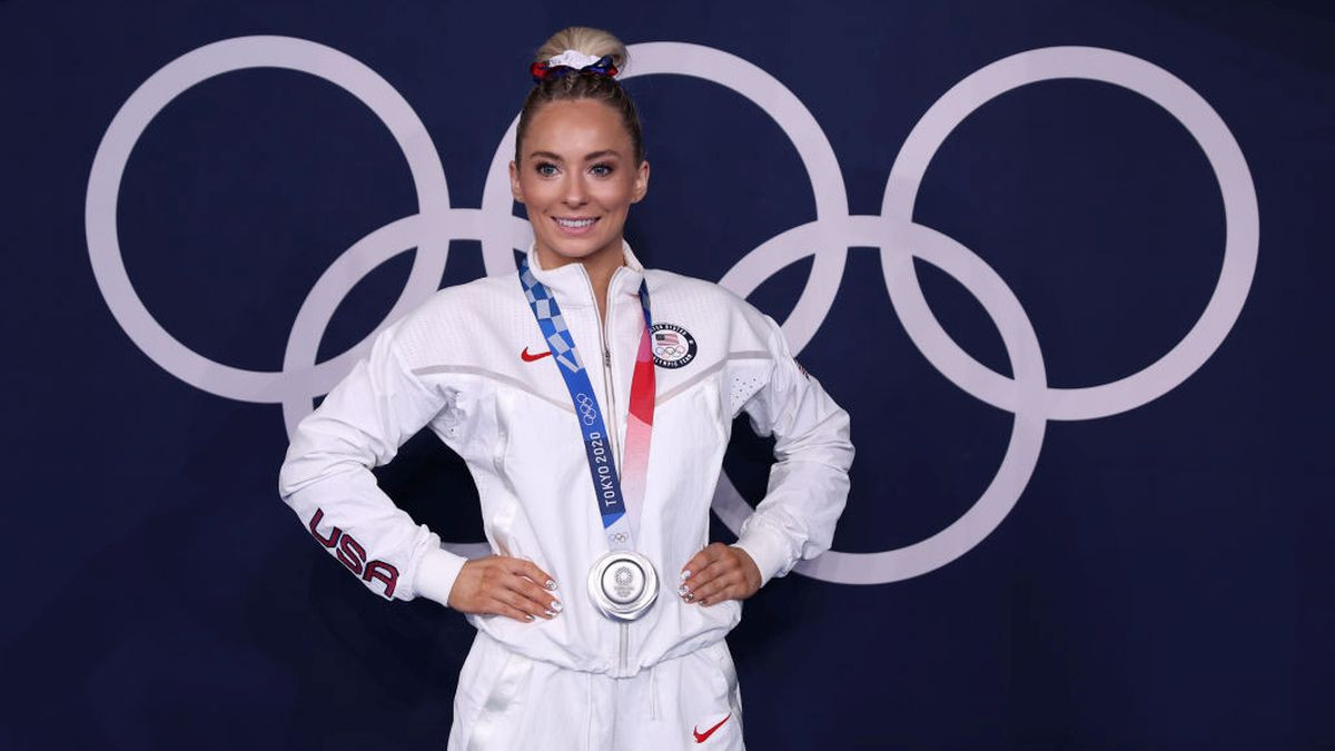Former Olympic medallist MyKayla Skinner in the eye of the storm