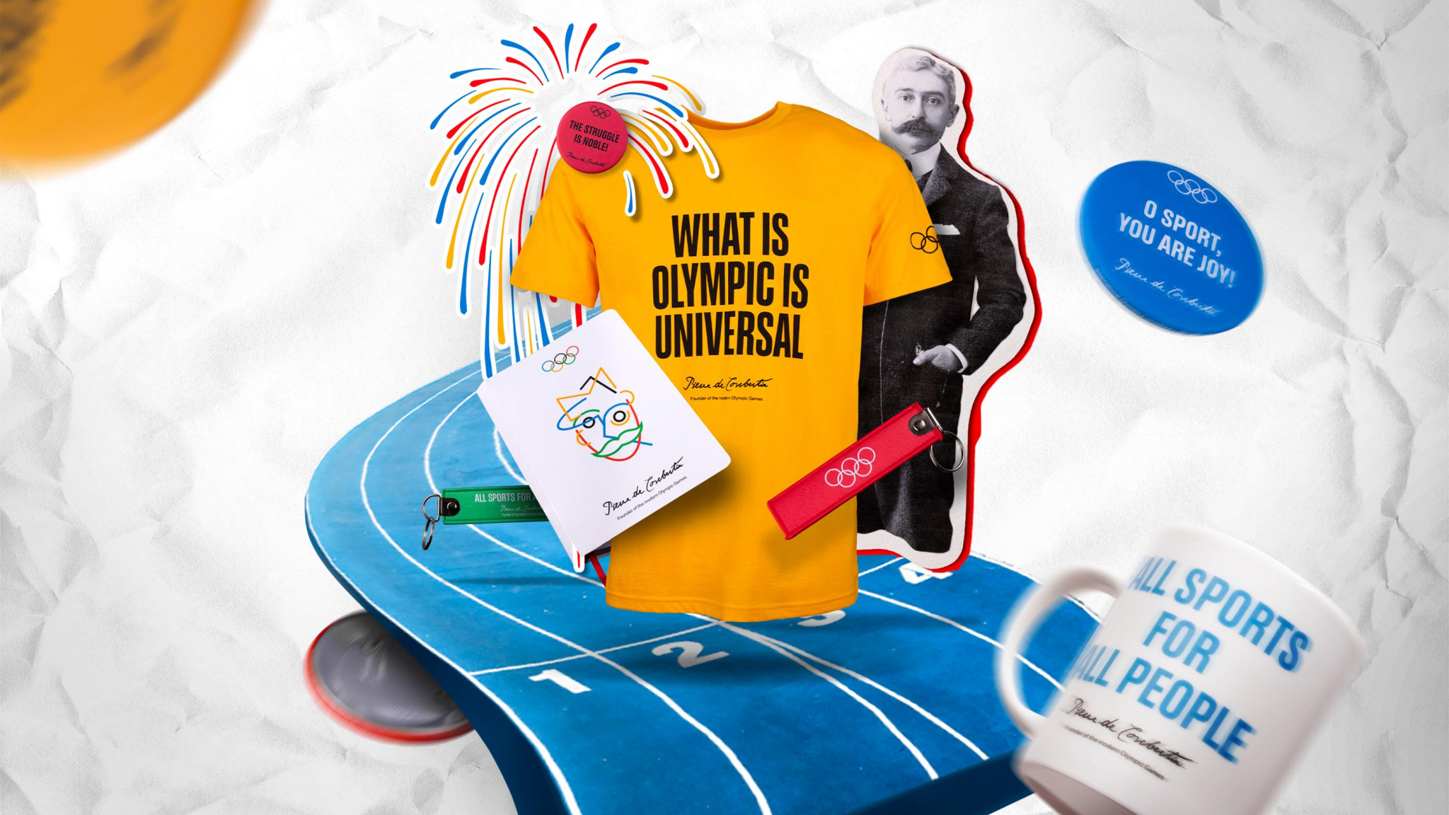 IOC release Pierre de Coubertin-inspired collection