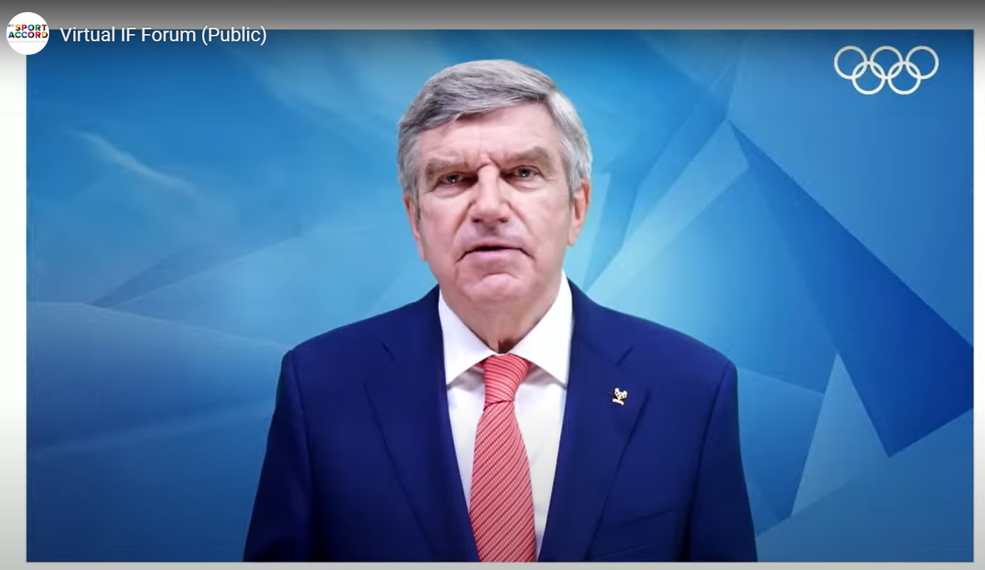Bach thanks International Federations for "giving proof" Tokyo 2020 can be held safely