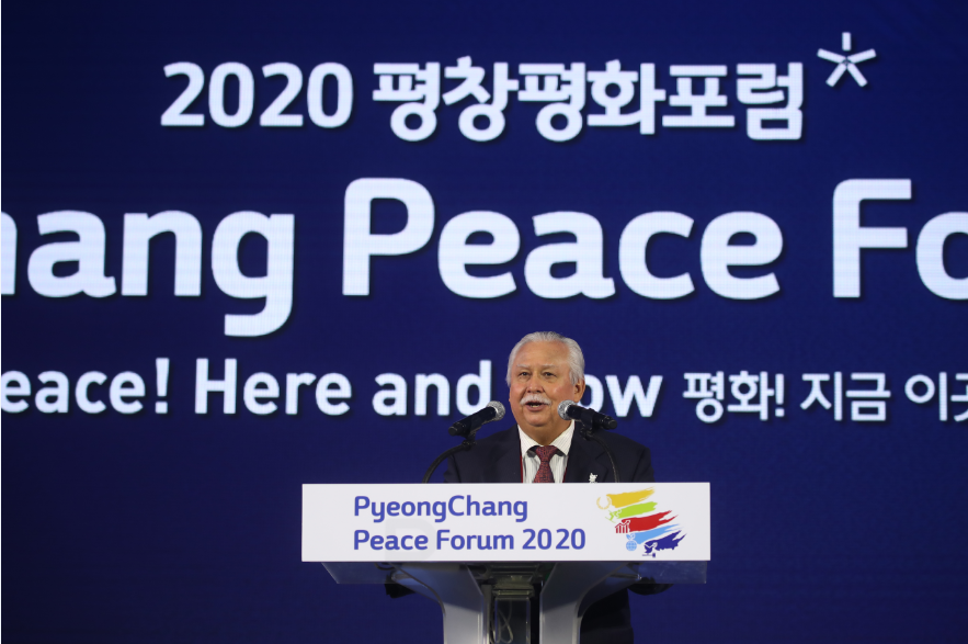 Korean Peninsula peace resolution declared on second anniversary of Pyeongchang 2018